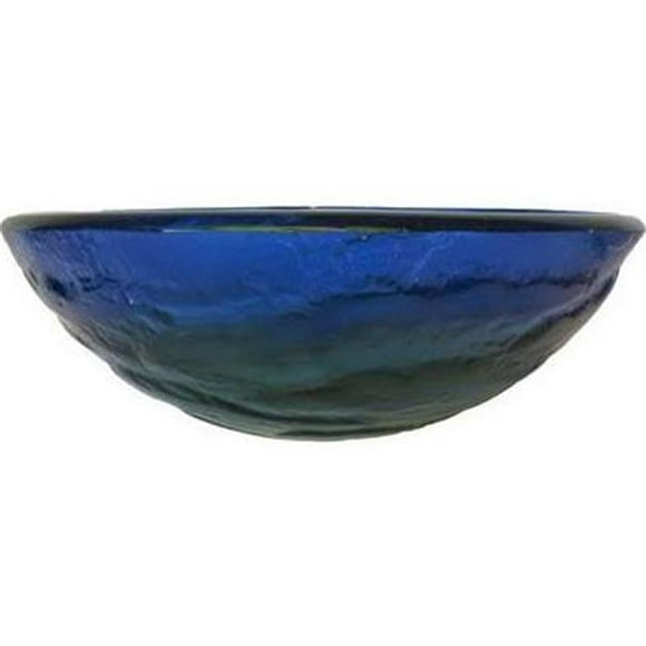 Mare Glass Vessel Bathroom Sink Set, Chrome