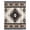 brown, variant on Blue Beige Boho Waterproof Fabric Shower Curtain,Vintage Ethnic Tribal Southwestern Waterproof Fabric Shower Curtain for Bathroom Curtains Bathtubs Hotel Shower Curtains with 12 Hooks Small 36x72in