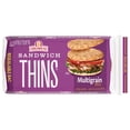 thumbnail image 6 of Oroweat Multigrain Sandwich Thins, 6 count, 17g Whole Grains, 150 Calories, Pre-sliced Thin Sandwich Bread, 12 oz Tray, 6 of 7