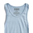 thumbnail image 4 of Weekend Academy Boys Ribbed Cotton Blend Stretch Tank Top, 4-Pack, XS-XL, 4 of 5