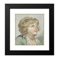 thumbnail image 2 of Jean-Baptiste Greuze 20x22 Black Modern Framed Museum Art Print Titled - Boy's Head (1745 - 1850), 2 of 5