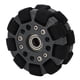 thumbnail image 1 of Rueda Omnidireccional Del Robot, Rodamiento Central Del Neumático De La Rueda Omnidireccional Del Robot Giratorio De 360 ​​​​grados Negro Gris Para Rieles De Alimentación, 1 of 7