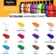 thumbnail image 2 of Set de pintura Nicpro 12 colores, 500 ml, acrílico lavable para niños, 2 of 7