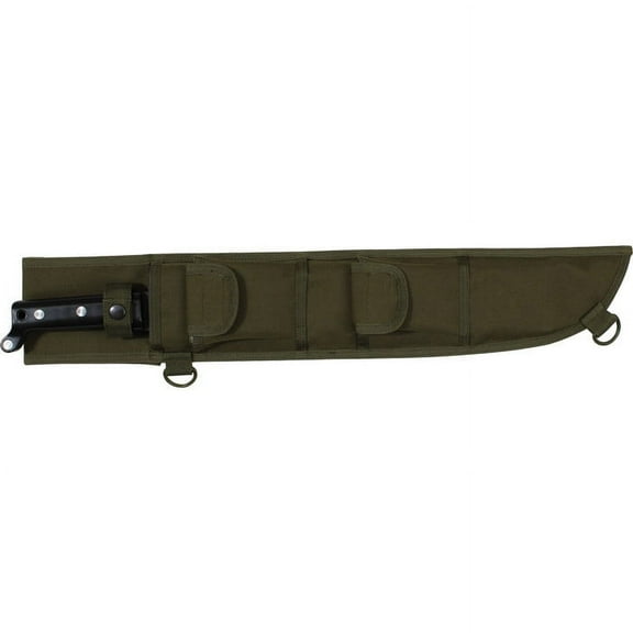 Rothco 18 Inch MOLLE Compatible Machete Sheath, Olive Drab, -OliveDrab