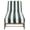 Heather Tan/Hunter Green Stripe, variant on Safavieh Callan Steel Outdoor Lounge Chairs, Heather Tan/White