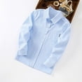 thumbnail image 6 of Grblisyd Boys Button Down Shirt Long Sleeve Summer Boys Dress Shirts with Chest Pocket Casual Formal Collared Shirt Back to School Clothes, 6 of 6