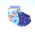 thumbnail image 3 of 6 Pieces Boys Soft Cotton Underwear Truck Dinosaur Multipacks Briefs Children Undies, 3 of 6