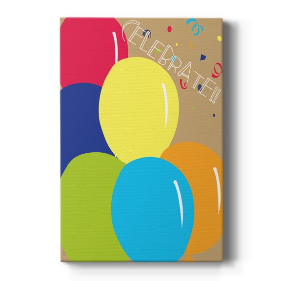 Celebrate Premium Gallery Wrapped Canvas - Ready to Hang