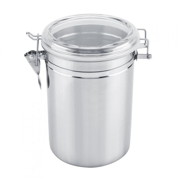 Coffee Container Vacuum Sealed Coffee Container Stainless Steel Coffee Container Vacuum Sealed Storage Jar For Sugar Tea Bean1800ml