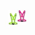 thumbnail image 1 of Reflective Vest Running Gear 2Pack, High Visibility Adjustable Safety Ves for Night Cycling,Hiking, Jogging,Dog Walking， Green+Pink, 1 of 5