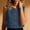 A202 Blue, variant on Sleeveless Button Up Shirts for Women Cotton Linen Tank Tops Casual Summer V Neck Blouses Lightweight Breathable Shell Tops for Beach Vacation Boho Style