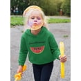 thumbnail image 2 of Buon Ferragosto Cool Watermelon Hoodie Toddler -Image by Shutterstock,  5 Toddler, 2 of 4