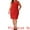 Red, variant on DARING DIVA Plus Size Sleeveless Straight Pencil Sheath Dresses 1X Navy Blue