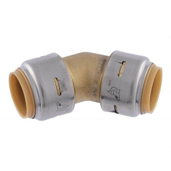 Cash Acme UR656A 0.75 in. 45 deg Brass Elbow Fitting
