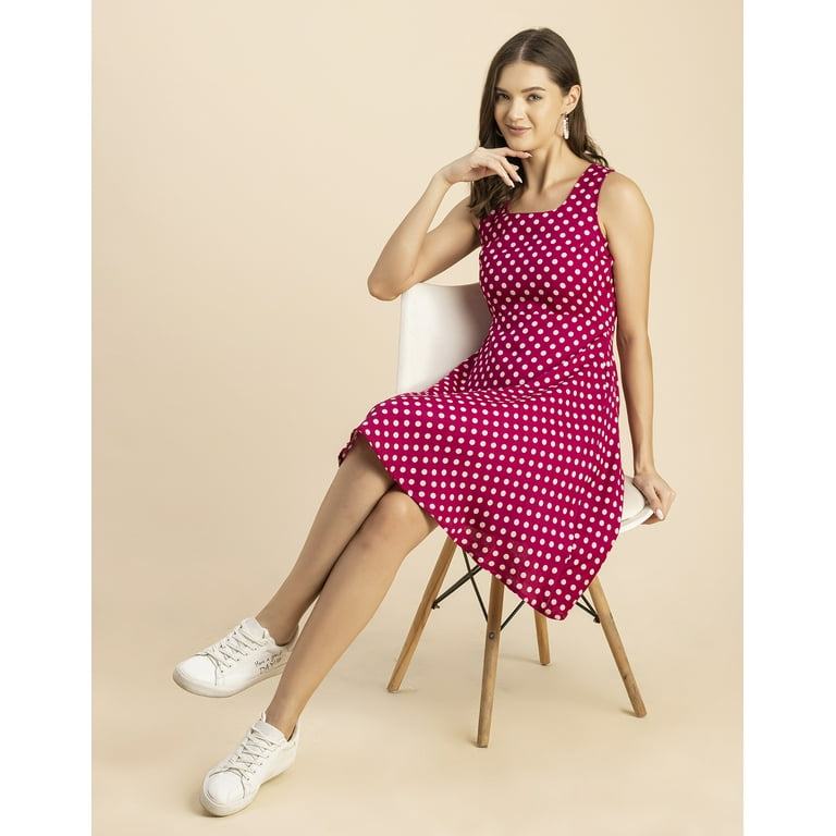 Cotton fit and flare summer dresses online