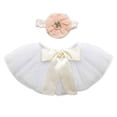 thumbnail image 2 of SHENGXINY Porch Goose Outfit, Thin Tulle Tutu Rhinestone Flower Set Goose Clothes for Lawn Courtyard Patio Home Decor, 2 of 5