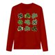 thumbnail image 5 of Xuyuer Women St. Patrick's Day Sweatshirts Shamrock Shirt Clover Printed Long Sleeve Irish Gift Casual Loose Fit Tops, 5 of 5