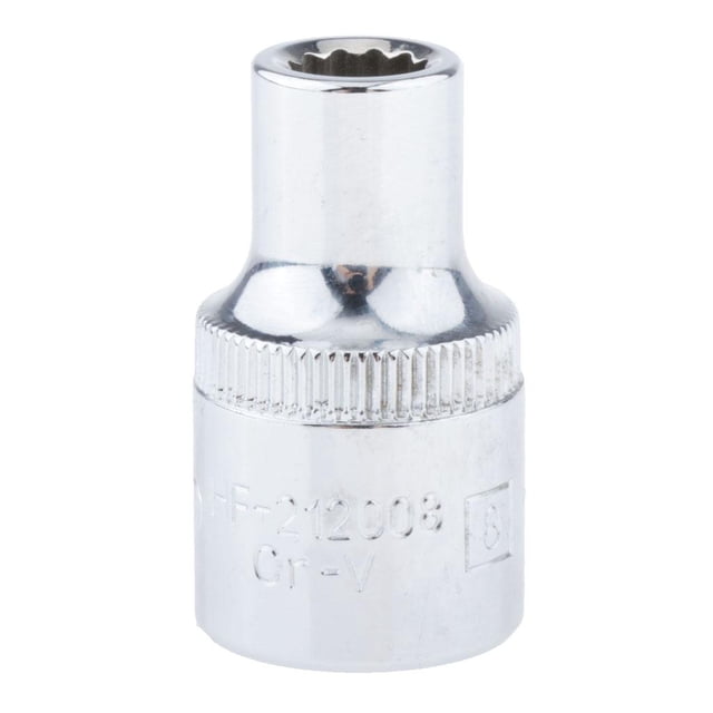 Llave de trinquete de punta de con accionamiento cuadrado métrico de 1/2 "pulgadas 8 mm-32 mm 8mm Cola Zócalo de 12 puntos métrico