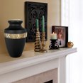 thumbnail image 7 of Trupoint Memorials Serenity Black Large Adult Urn For Cremation Ashes in Home, For up to 200 lb Person with Velvet Bag, 7 of 7