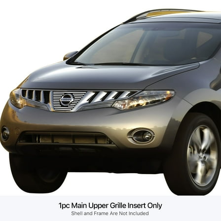 Stainless Steel Main Upper Stainless Steel Billet Grille 2009-2010 Murano