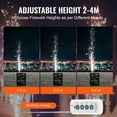 thumbnail image 3 of VEVOR Cold Spark Firework Machine x2 500W 6.6-13ft Stage DJ Wedding Event Party, 3 of 9