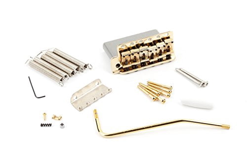 fender american vintage left handed stratocaster electric guitar tremolo bridge - gold