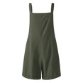 thumbnail image 3 of Coduop Women's Loose Casual Sleeveless One-piece Overalls Jumpsuit Baggy Wide Leg Bib Pants, 3 of 7