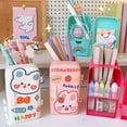 thumbnail image 4 of BNNG Cute Pencil Holder, Pen Container, Pen Holders, DIY pen holder, Creative refrigerator pen holder, Pencil Desk Collection Tidy Organizer, for Offices, Homes, Study Rooms, Schools, 4 of 9