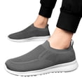 thumbnail image 3 of Sngxgn Mens Sneakers Mens Tennis Shoes Walking Shoes for Men(Grey,39), 3 of 8