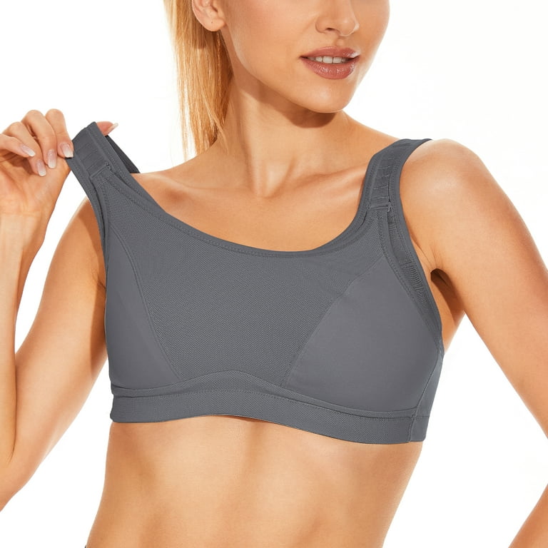 Wingslove Womens High Impact Sports Bra Wirefree Molded Cup