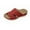 Red, variant on VEKDONE Women's Platform Sandals Women's Fashion Casual Summer New Large Size Beach Wedge Thick Bottom Sandals Slippers