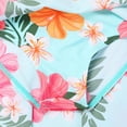 thumbnail image 4 of BAOHULU Girls Floral Short Sleeve Swimsuit One Piece Swimwear Bathing Suit, 4 of 5