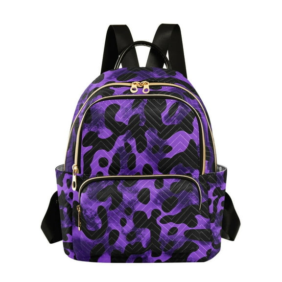 ALAZA Leopard-a2 Pattern Womens Travel Laptop Backpack Large Daypack Ladies Shoulder Bags S
