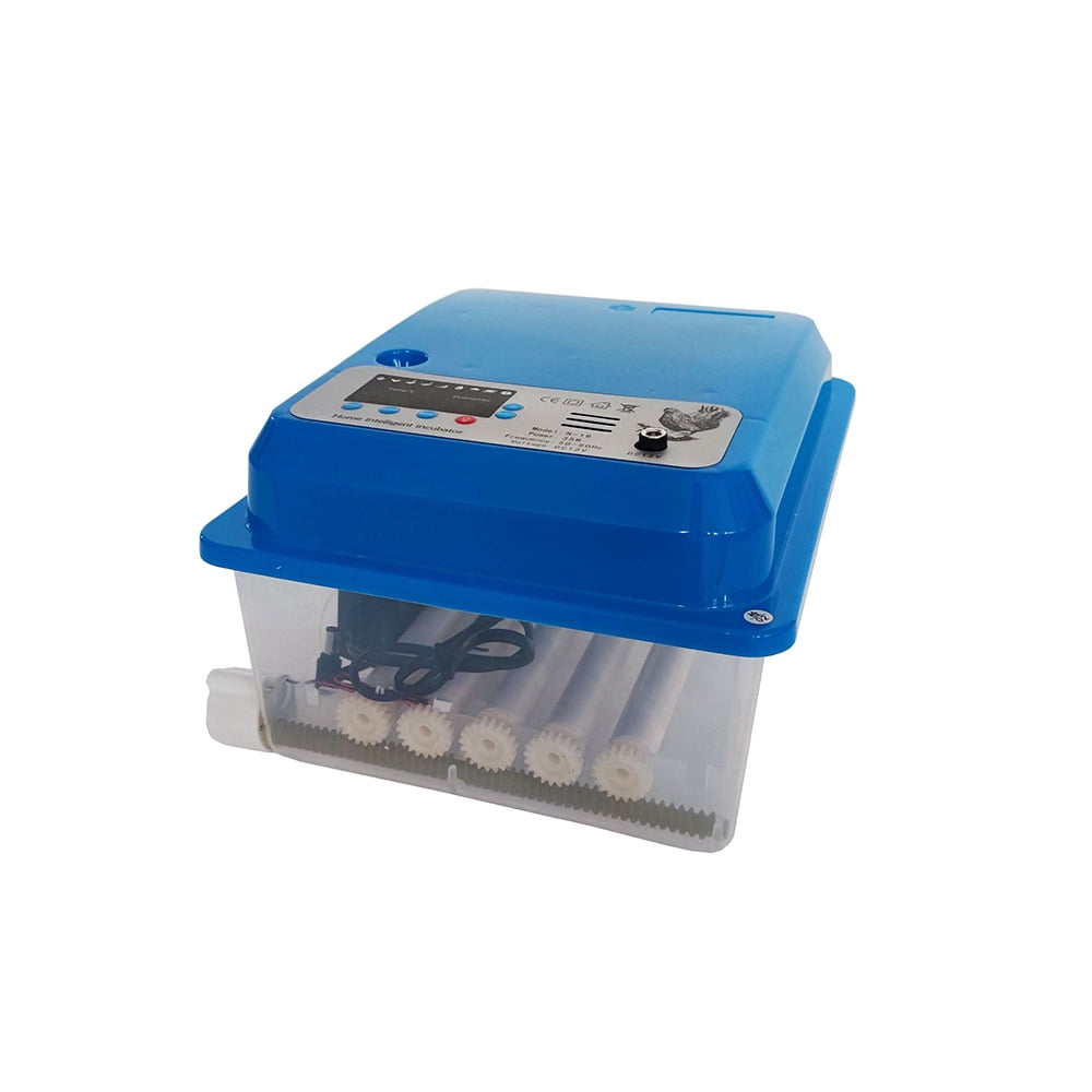INTSUPERMAI 16 Eggs Incubator Hatcher Automatic Roller Egg Tray