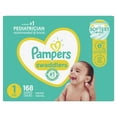 thumbnail image 6 of Pampers Swaddlers Newborn Diapers, Soft and Absorbent, Size 1, 168 Ct, 6 of 16