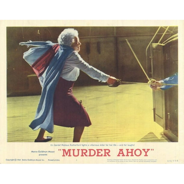 Murder Ahoy 1964 11x14 Movie Poster