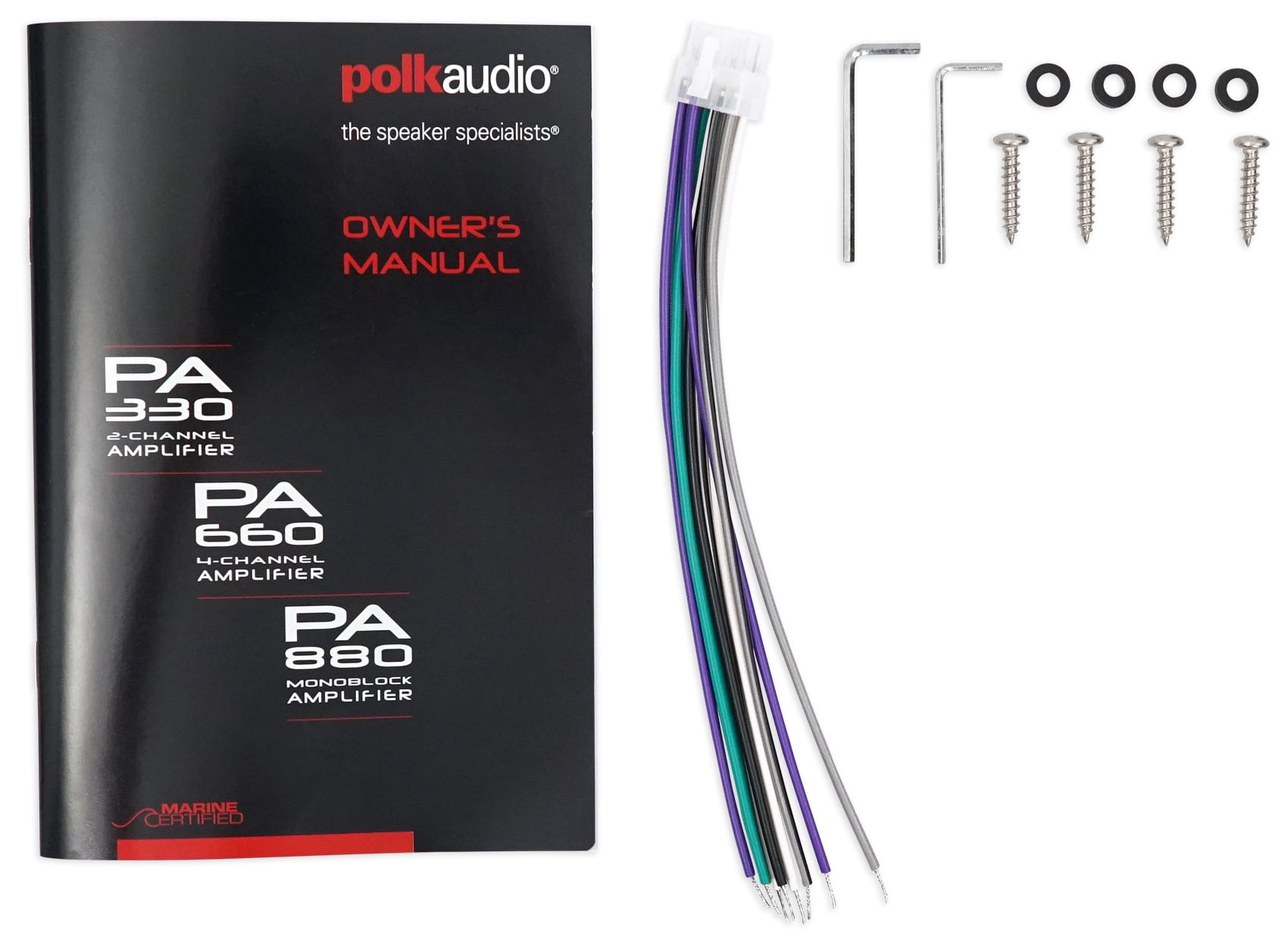 Ohm Car Audio Amplifier+Amp Kit 