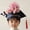 Pink, variant on Hat for Boys Girls Chinese Traditional Doctor Kids Graduation with Floral Unisex Academic Square Mortarboard Adjustable Beach Boy's Cap