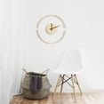 thumbnail image 3 of Reloj de Madera Zulema Reloj de pared colgante 14 pulgadas transparente, 3 of 8