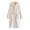 White, variant on jobturf Womens Plush Robe Casual Soft Fluffy Long Sleeve Bathrobe Winter Button Down Warm Fleece Hooded Loungewear with Pockets