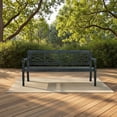 thumbnail image 3 of Safavieh Karoo Indoor/Outdoor Contemporary Acacia Bench, 3 of 11