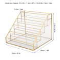 thumbnail image 4 of Nail Polish Organizer, Glass Nail Polish Holder Professional  For Essential Oil For Lipstick For Makeup Cosmetics S, 4 of 8