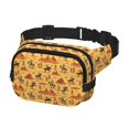 thumbnail image 2 of Easygdp Brave Cowboys Fanny Packs para Mujeres y Hombres, Bolsa de Cinturón, Bolsos de Cruz para Trabajo/Correr/Senderismo, 2 of 9