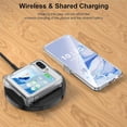 thumbnail image 5 of Dteck for Samsung Galaxy Z Flip 5 Case with Hinge Protection & Small Screen Protector, Z Flip 5 Case Clear Slim Transparent Shockproof Hinge Hard Flip5 Phone Case Cover, 5 of 5
