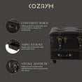 thumbnail image 4 of COZAYH Vintage Storage Bench, Upholstered Wooden Ottoman Bed Chest Box, Black, 4 of 9