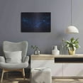 thumbnail image 6 of Luxe Metal Art 'Ultramarine Space' by Luxe Portfolio, Metal Wall Art, 24"x16", 6 of 8