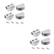 thumbnail image 2 of Yuarrent Household Office Hotel Glass Clamp Bathroom Panel Shelf Room Accessory Tool Living Door Holder Fixing Hardware Bracket No.01 28*19*38mm 2piezas, 2 of 6