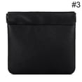 thumbnail image 2 of Earphone Pouch Solid Color Faux Leather Small Coin Pouch Snap Pouch for Earbuds, 2 of 10