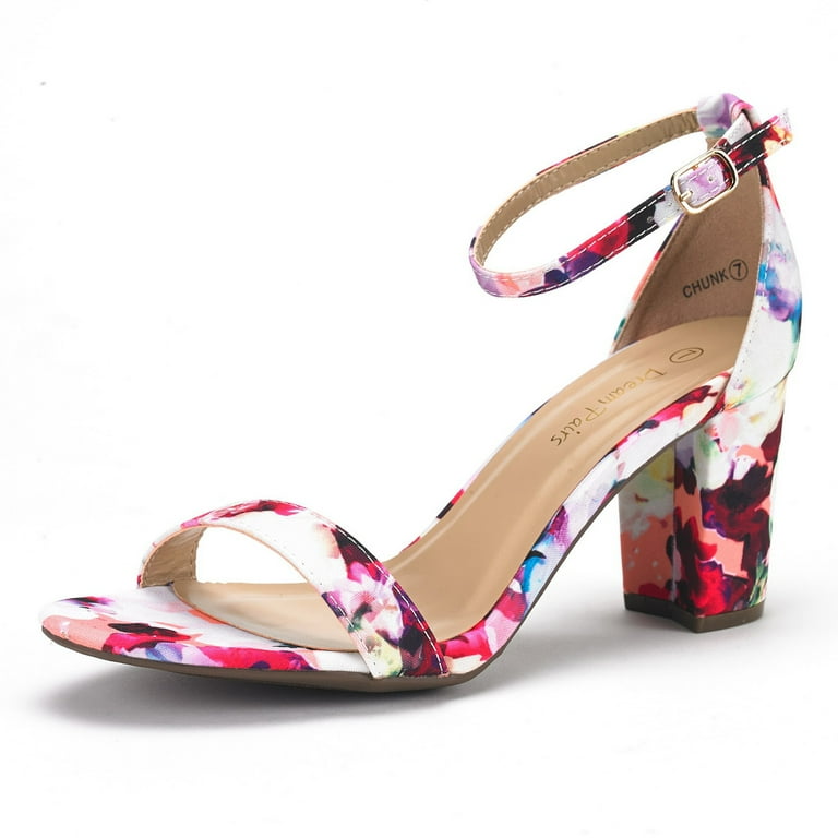 Cute deals floral heels