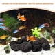 thumbnail image 2 of Roca de lava negra para acuario, piedras volcánicas naturales para paisajismo y plantas, rocas decorativas para jardín - Bolsa grande de rocas, 2 of 8
